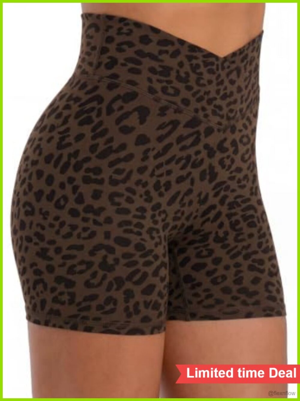Butt Lifting High Waisted Biker Shorts 4" Inseam Tummy Control Seamless